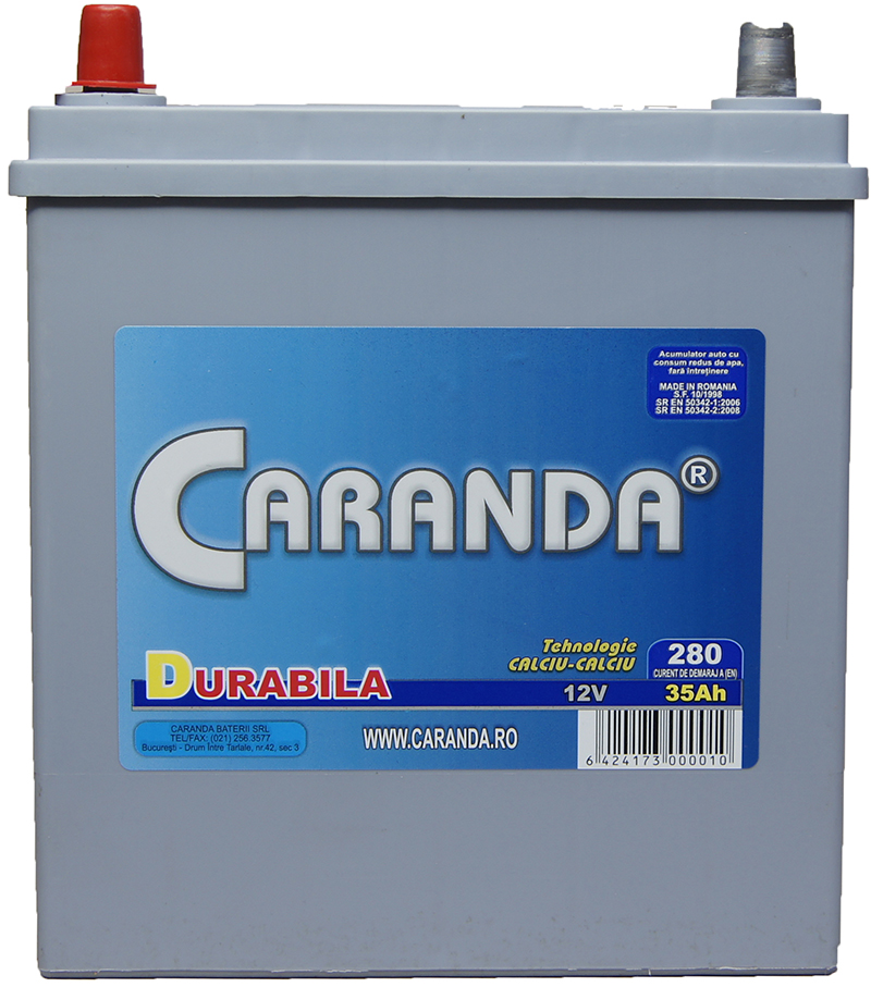 sugar experimental dispatch Baterie auto 12V 35Ah INV – CARANDA DURABILA – Depozitul de Roti SRL