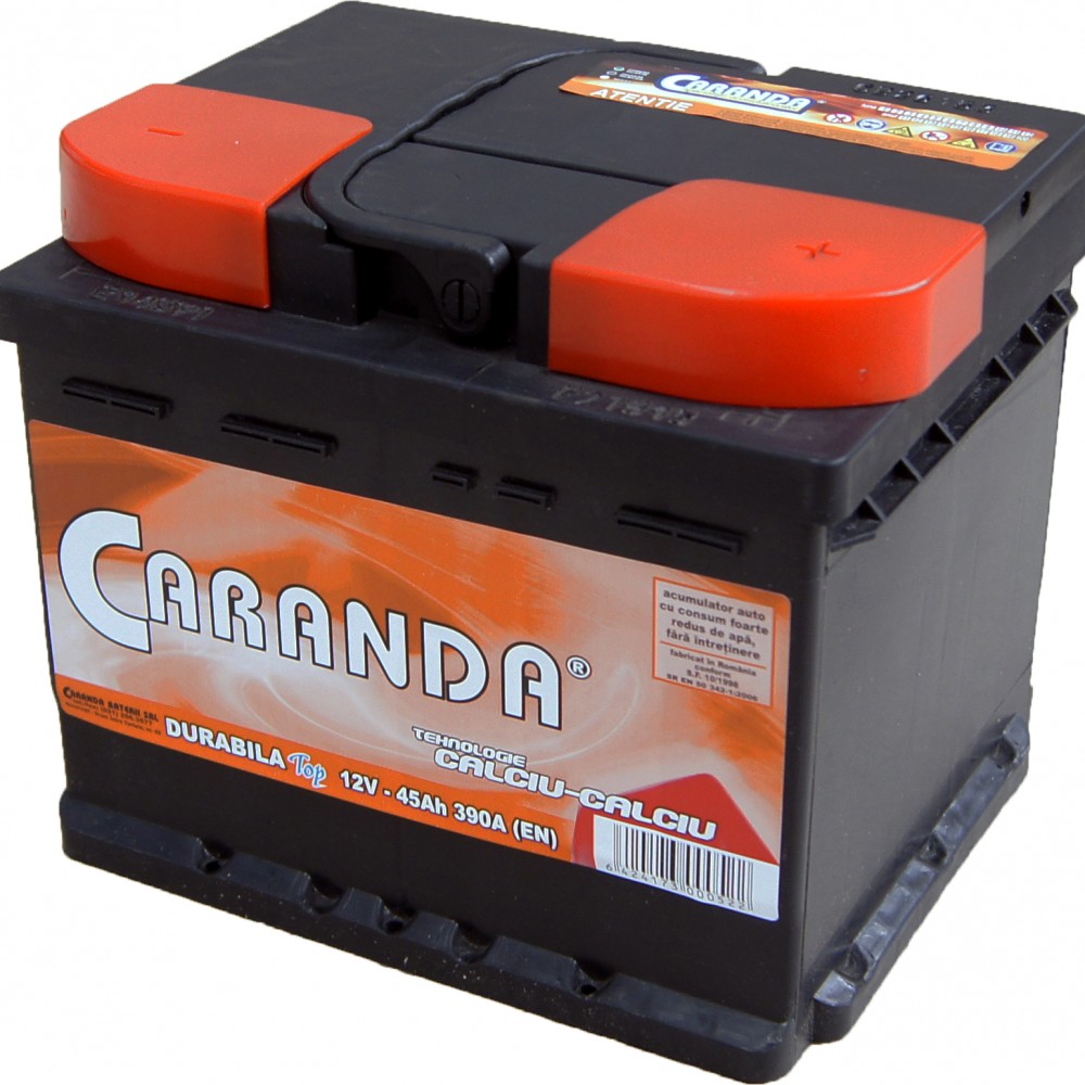 Baterie auto 45Ah J – CARANDA DURABILA TOP