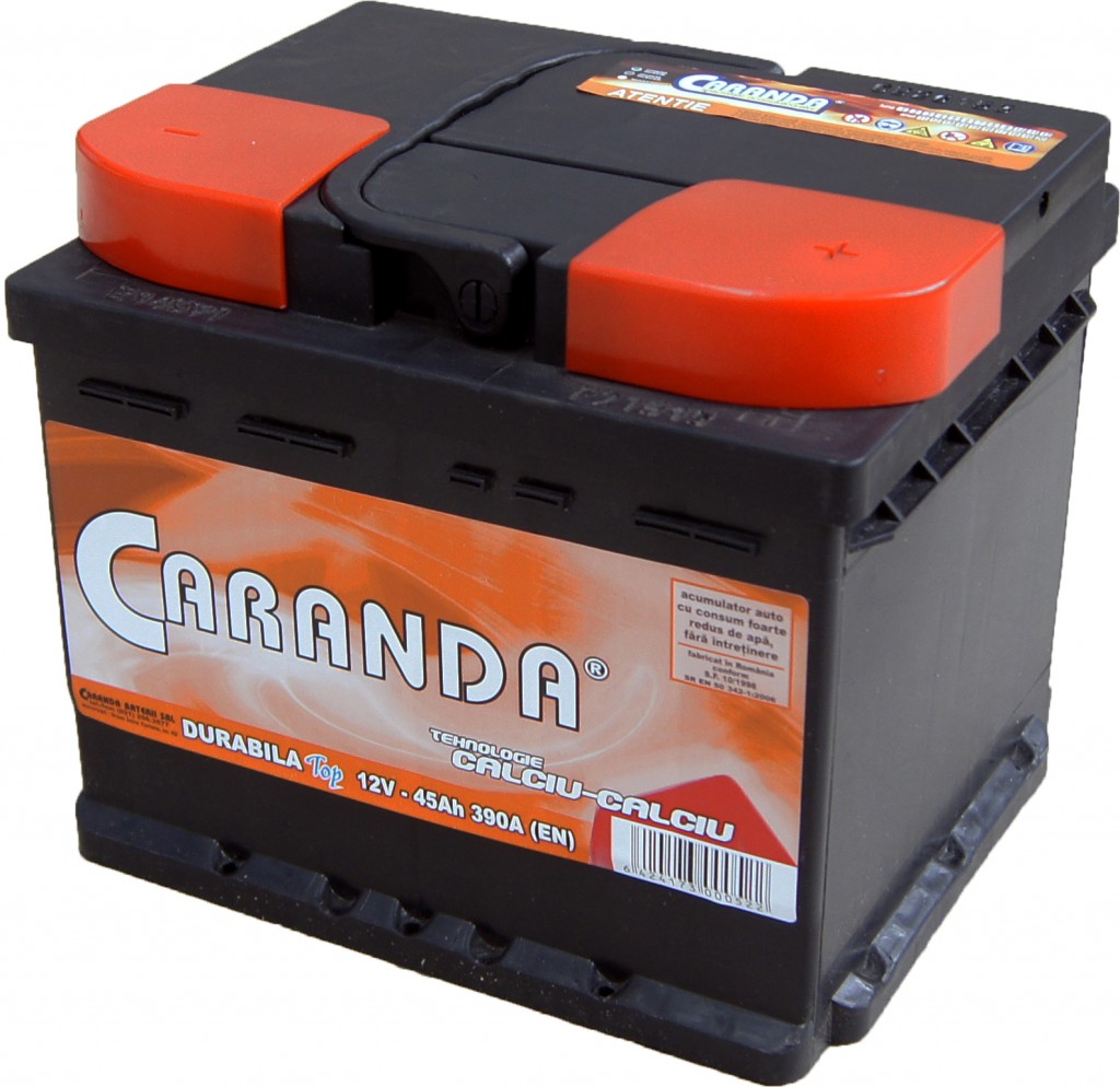 Baterie auto 45Ah J – CARANDA DURABILA TOP