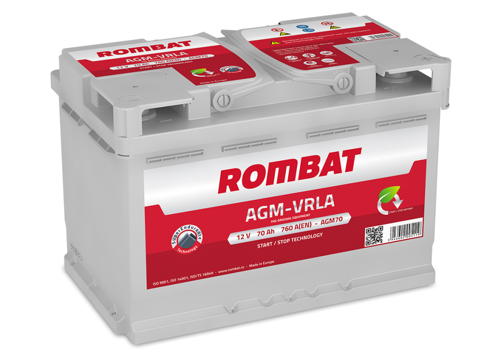 AGM 12V - 70 AH