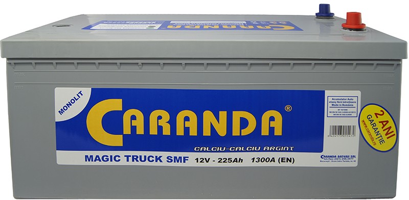 Baterie camioane 225Ah-CARANDA MAGIC TRUCK