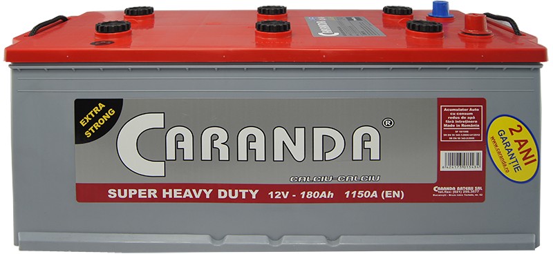 Baterie camioane 180Ah – CARANDA SUPER HD
